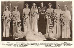  Wedding of the Duke
of Kent & Princess Marina
