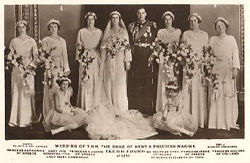  Wedding of the Duke
of Kent & Princess Marina