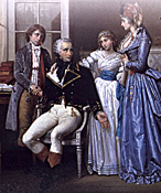 The Marquis de Beauharnais with his family The
Marquis de Beauharnais with his family